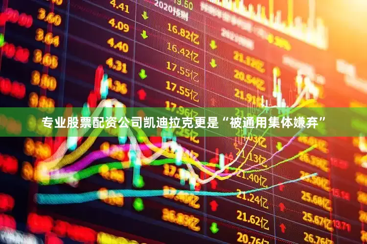 专业股票配资公司凯迪拉克更是“被通用集体嫌弃”